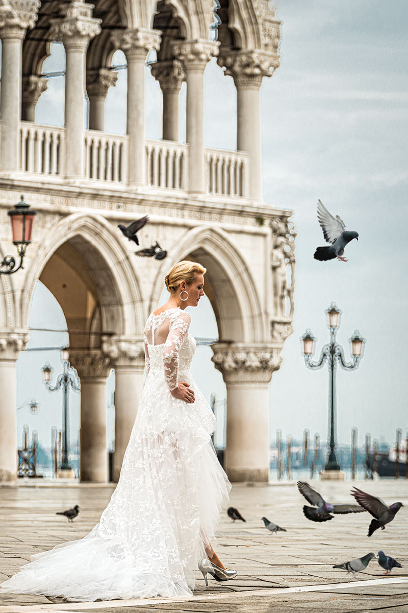Emotionale Hochzeitsfotografie Venedig